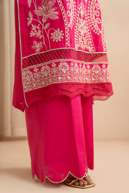 Embroidered Shirt Shalwar Dupatta - 0783