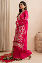 Embroidered Shirt Shalwar Dupatta - 0783