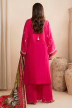 Embroidered Shirt Shalwar Dupatta - 0783