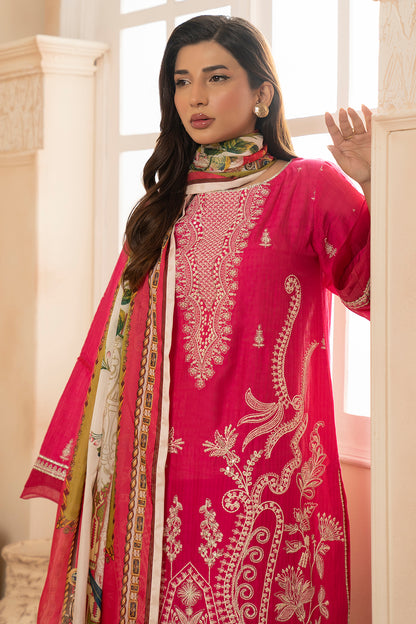 Embroidered Shirt Shalwar Dupatta - 0783