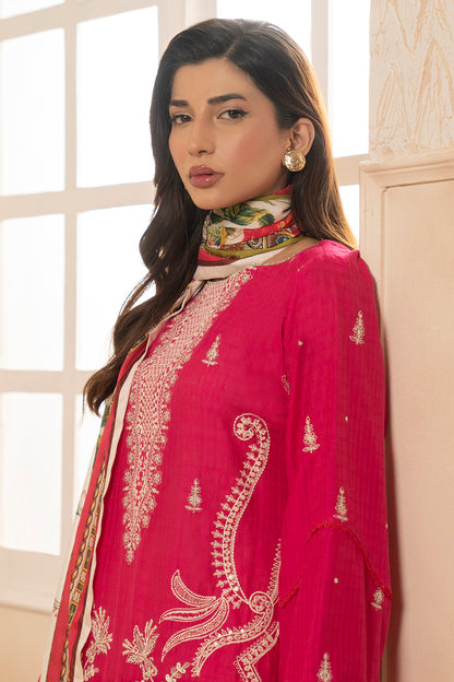 Embroidered Shirt Shalwar Dupatta - 0783