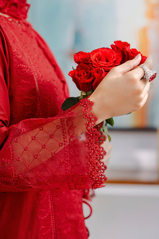 Embroidered Shirt Shalwar Dupatta - 0802