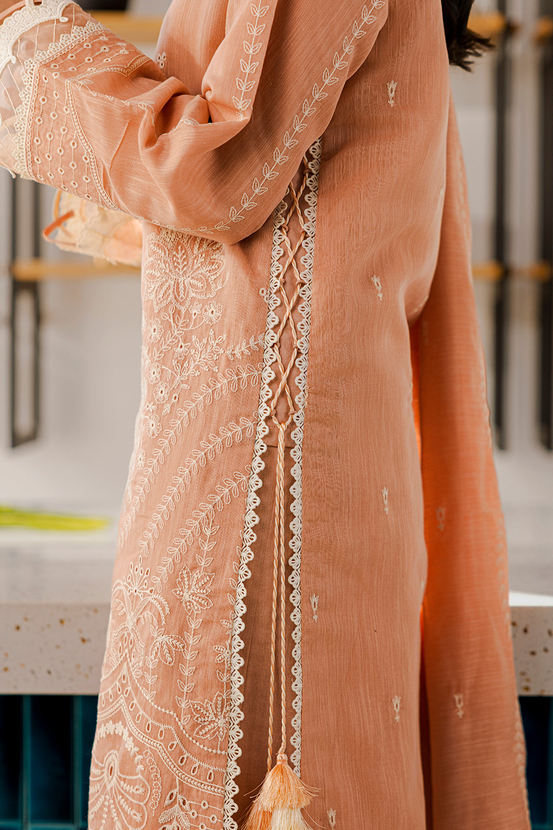 Embroidered Shirt Shalwar Dupatta - 0803