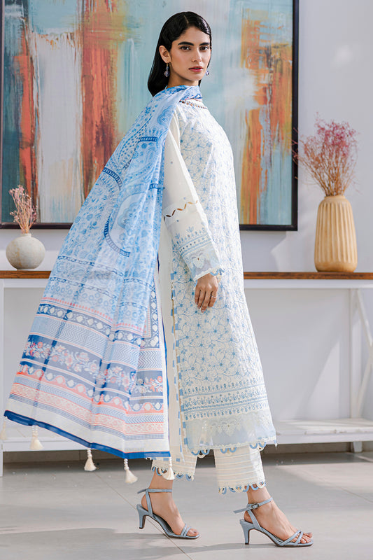 Embroidered Shirt Shalwar Dupatta - 0805