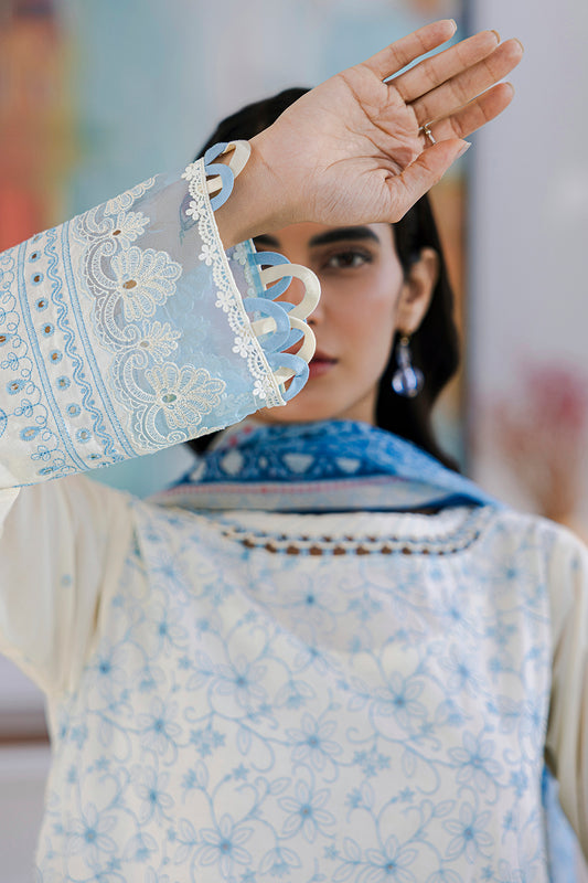Embroidered Shirt Shalwar Dupatta - 0805
