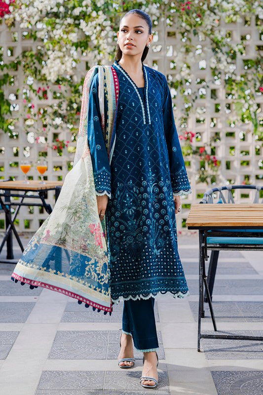 Embroidered Shirt Shalwar Dupatta - 0806