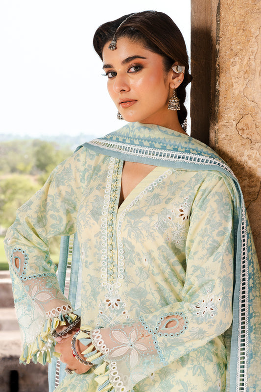 Embroidered Shirt Shalwar Dupatta - 0809