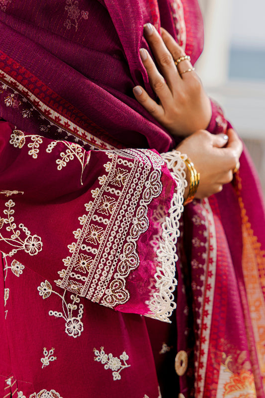 Embroidered Shirt Shalwar Dupatta - 0810