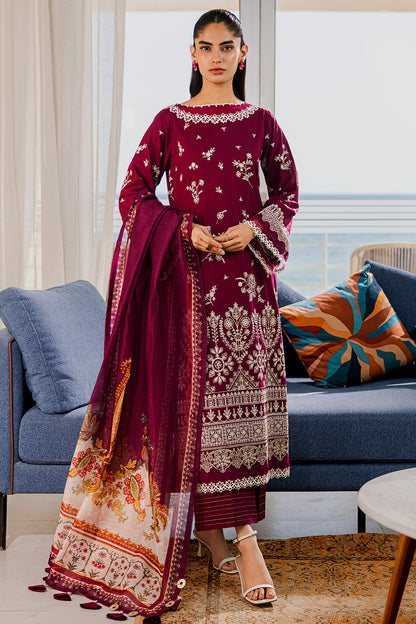 Embroidered Shirt Shalwar Dupatta - 0810