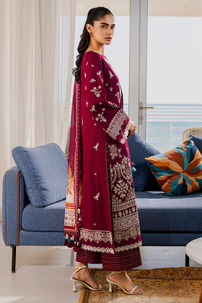 Embroidered Shirt Shalwar Dupatta - 0810