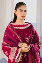 Embroidered Shirt Shalwar Dupatta - 0810