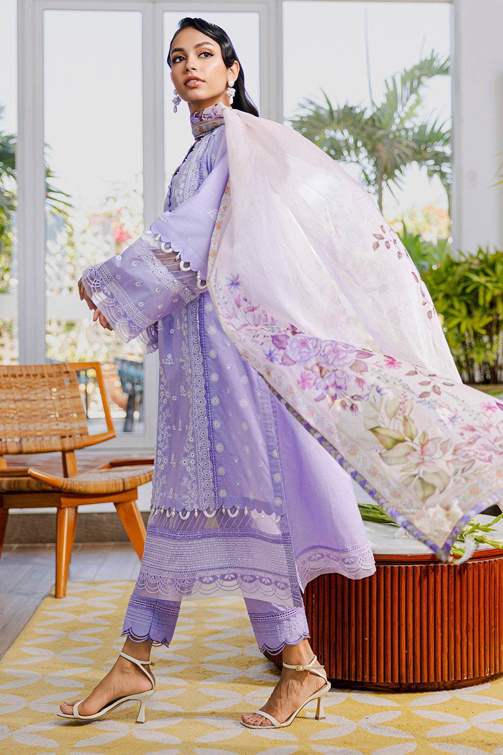 Embroidered Shirt Shalwar Dupatta - 0811