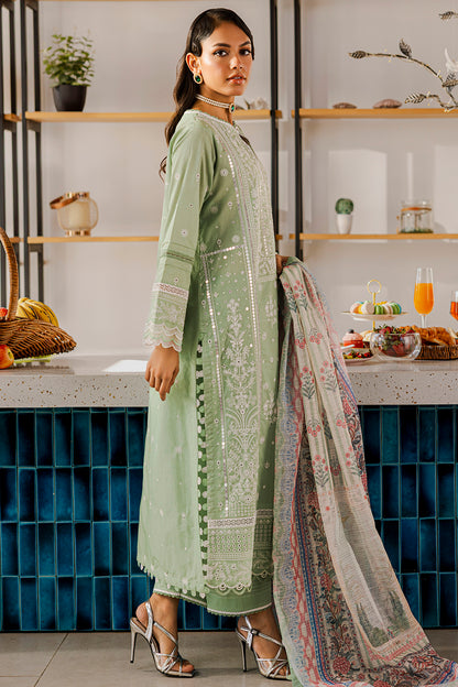 Embroidered Shirt Shalwar Dupatta - 0812