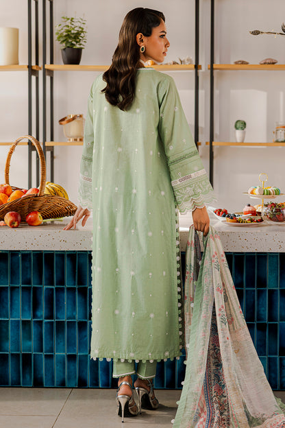 Embroidered Shirt Shalwar Dupatta - 0812