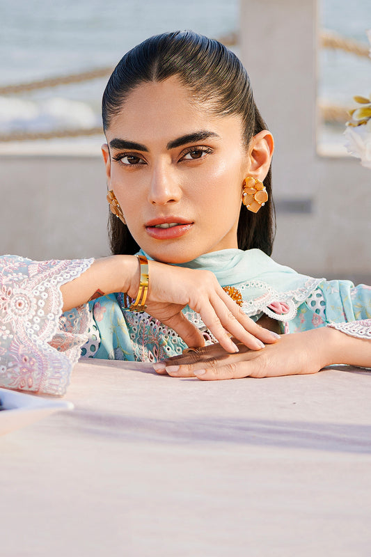 Embroidered Shirt Shalwar Dupatta - 0813