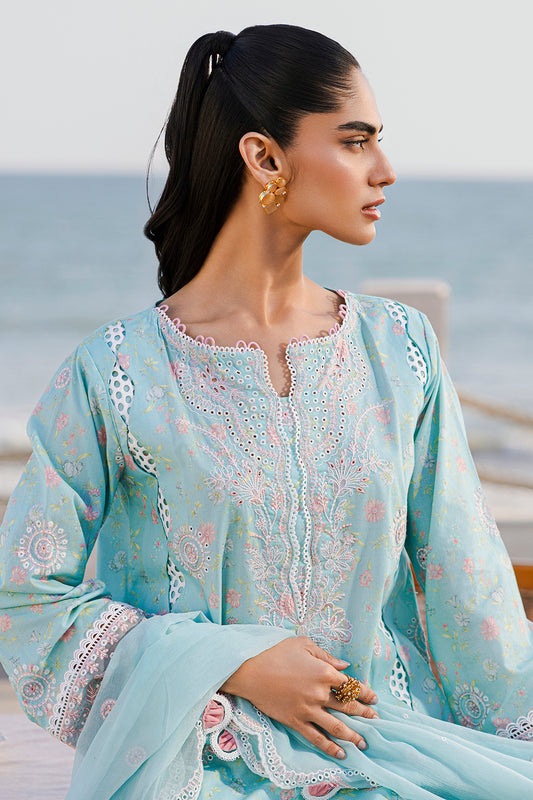 Embroidered Shirt Shalwar Dupatta - 0813