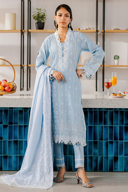 Embroidered Shirt Shalwar Dupatta - 0814