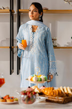 Embroidered Shirt Shalwar Dupatta - 0814