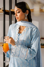 Embroidered Shirt Shalwar Dupatta - 0814