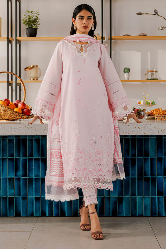Embroidered Shirt Shalwar Dupatta - 0807