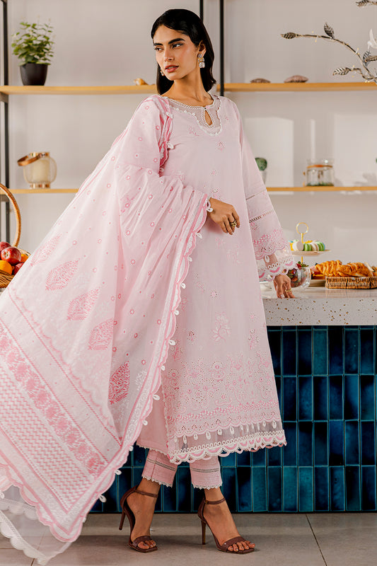 Embroidered Shirt Shalwar Dupatta - 0807