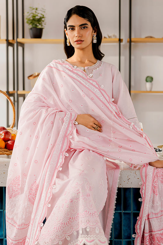 Embroidered Shirt Shalwar Dupatta - 0807