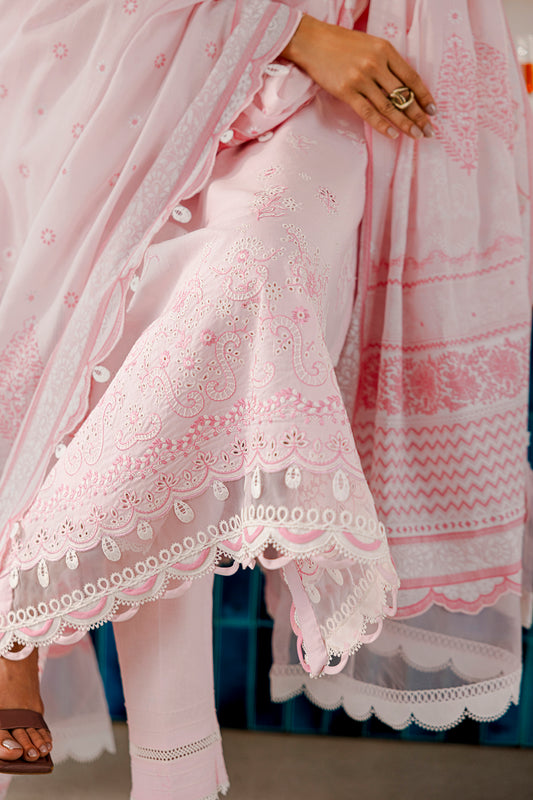 Embroidered Shirt Shalwar Dupatta - 0807