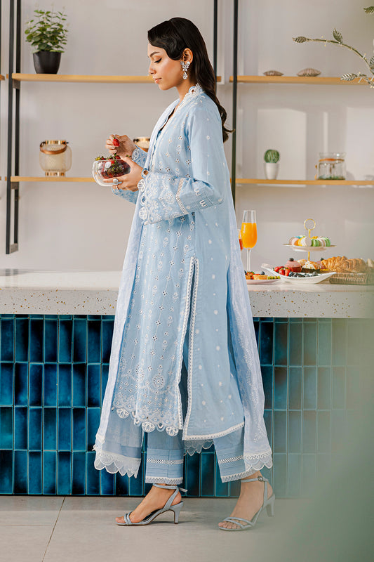 Embroidered Shirt Shalwar Dupatta - 0814