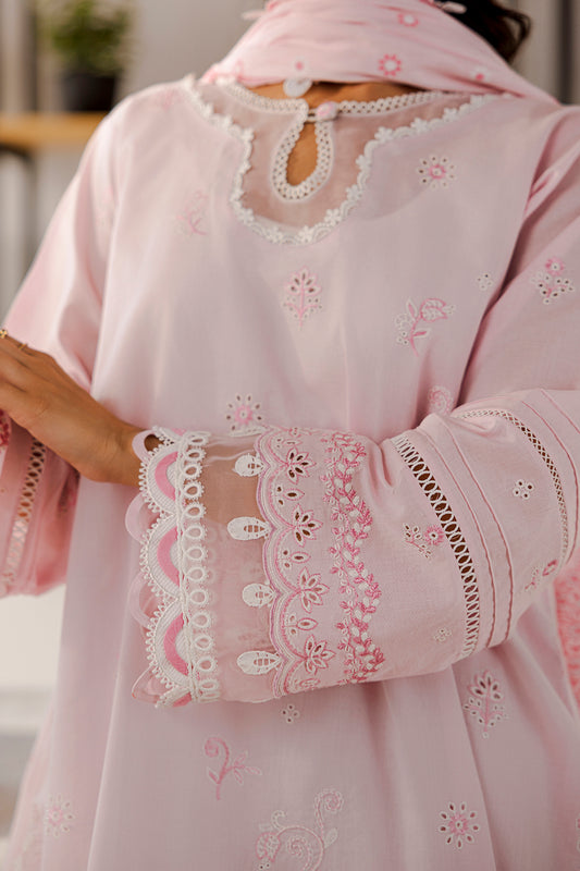 Embroidered Shirt Shalwar Dupatta - 0807