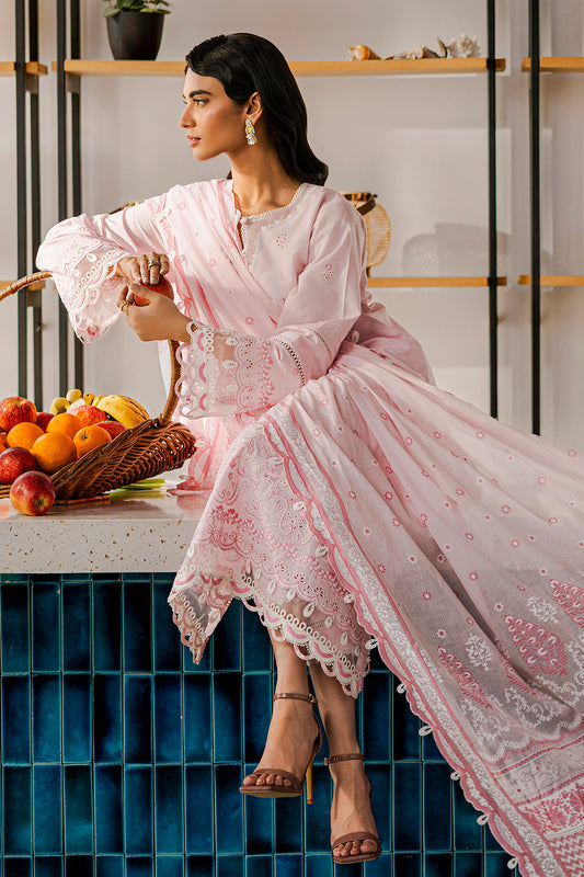 Embroidered Shirt Shalwar Dupatta - 0807