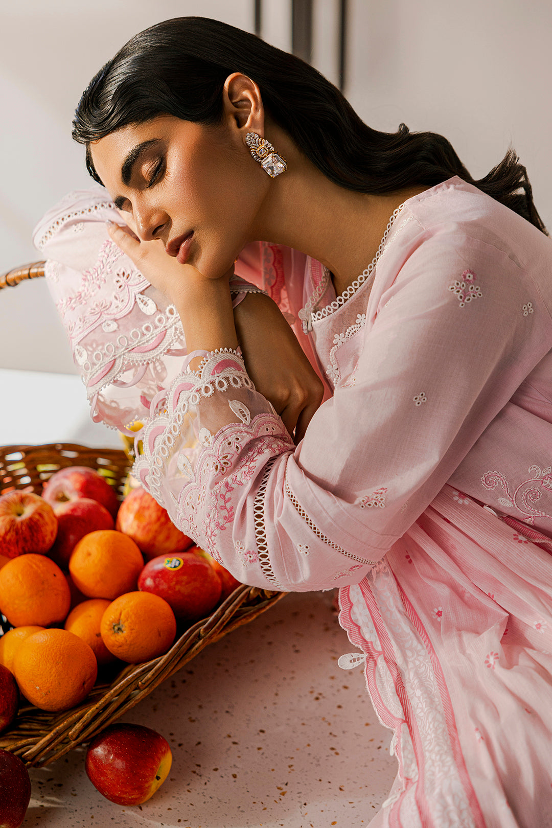 Embroidered Shirt Shalwar Dupatta - 0807