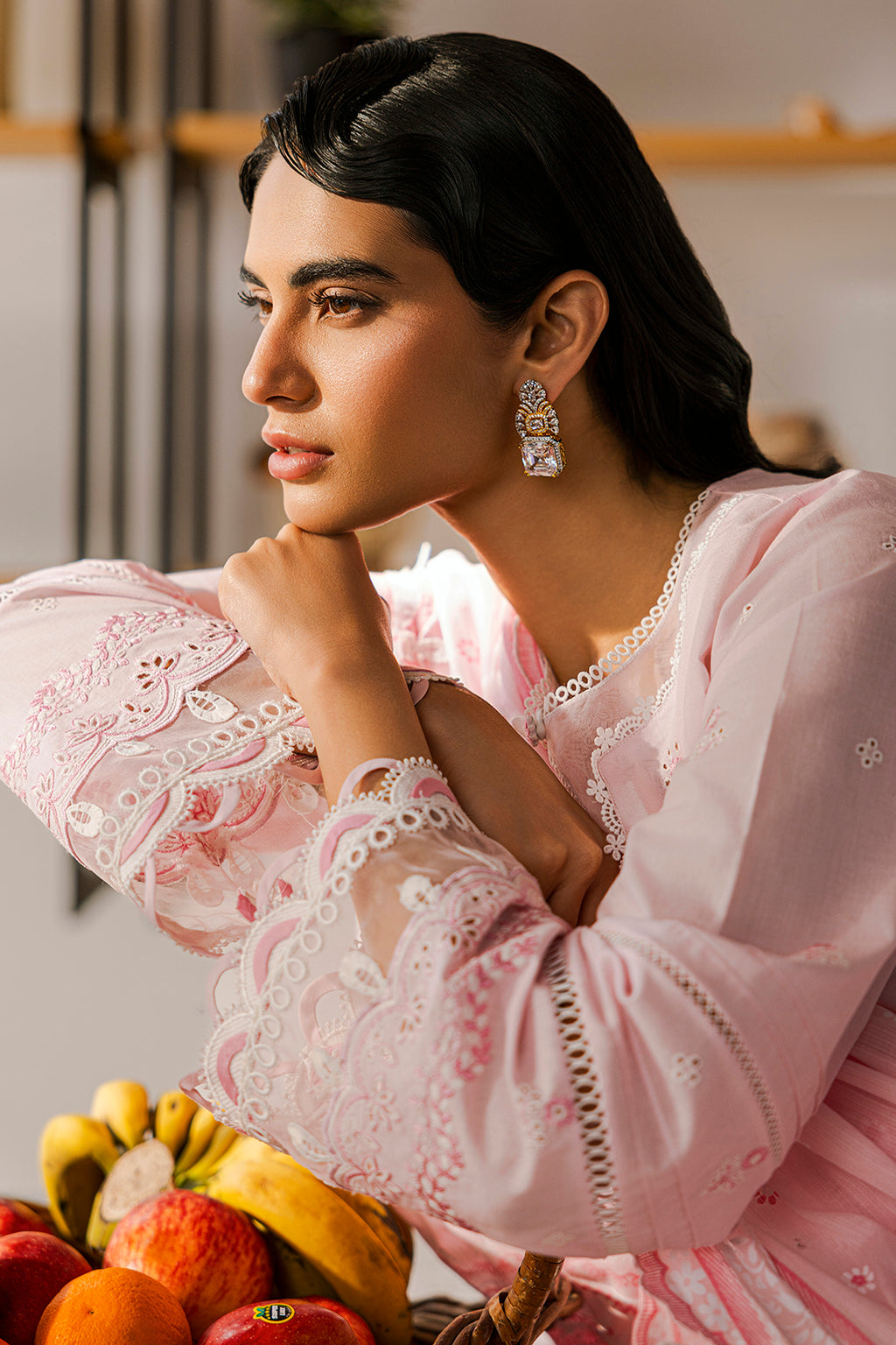 Embroidered Shirt Shalwar Dupatta - 0807