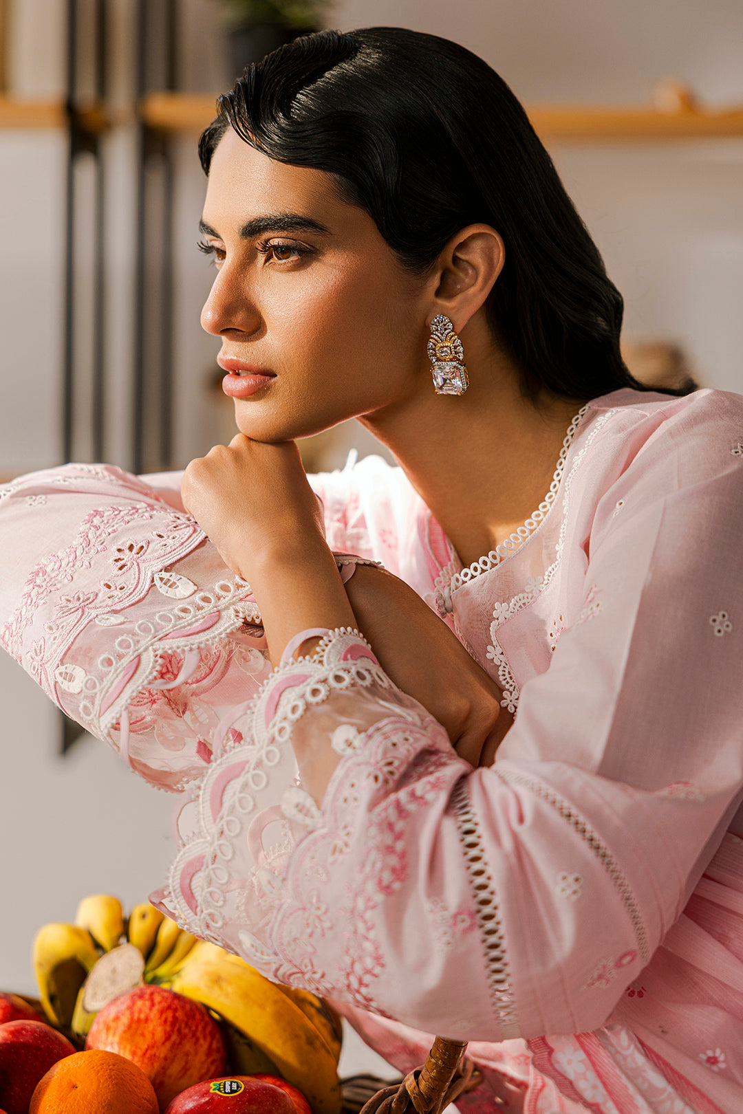 Embroidered Shirt Shalwar Dupatta - 0807