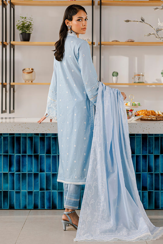 Embroidered Shirt Shalwar Dupatta - 0814