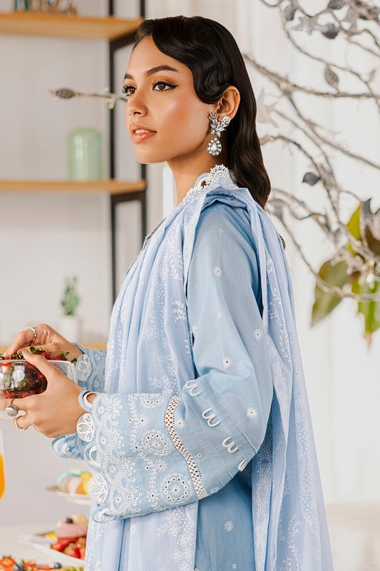 Embroidered Shirt Shalwar Dupatta - 0814