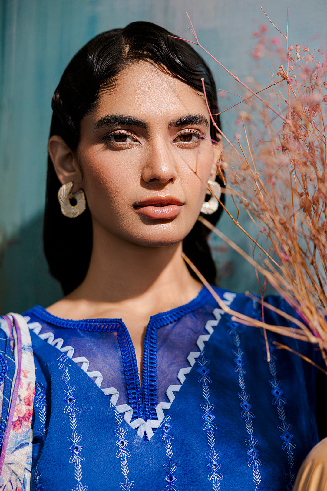 Embroidered Shirt Shalwar Dupatta - 0815