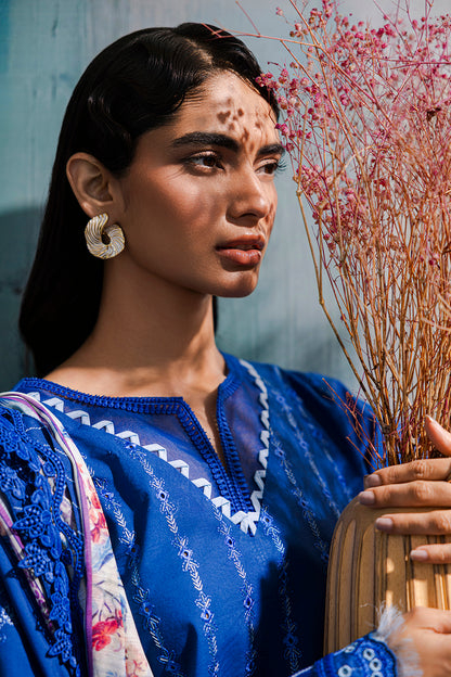 Embroidered Shirt Shalwar Dupatta - 0815