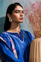 Embroidered Shirt Shalwar Dupatta - 0815