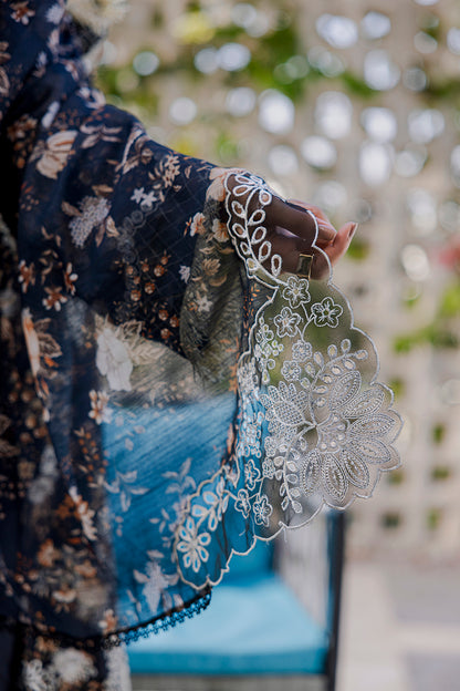 Embroidered Shirt Shalwar Dupatta - 0816