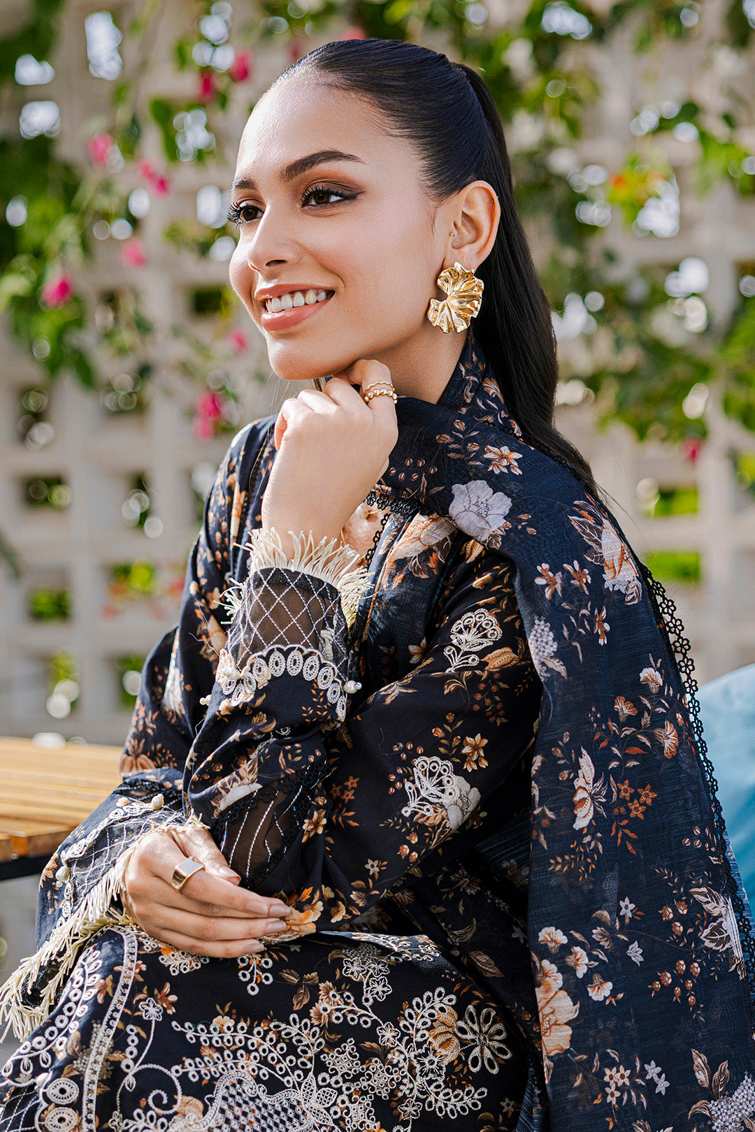 Embroidered Shirt Shalwar Dupatta - 0816