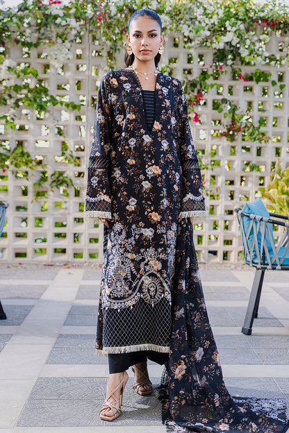 Embroidered Shirt Shalwar Dupatta - 0816