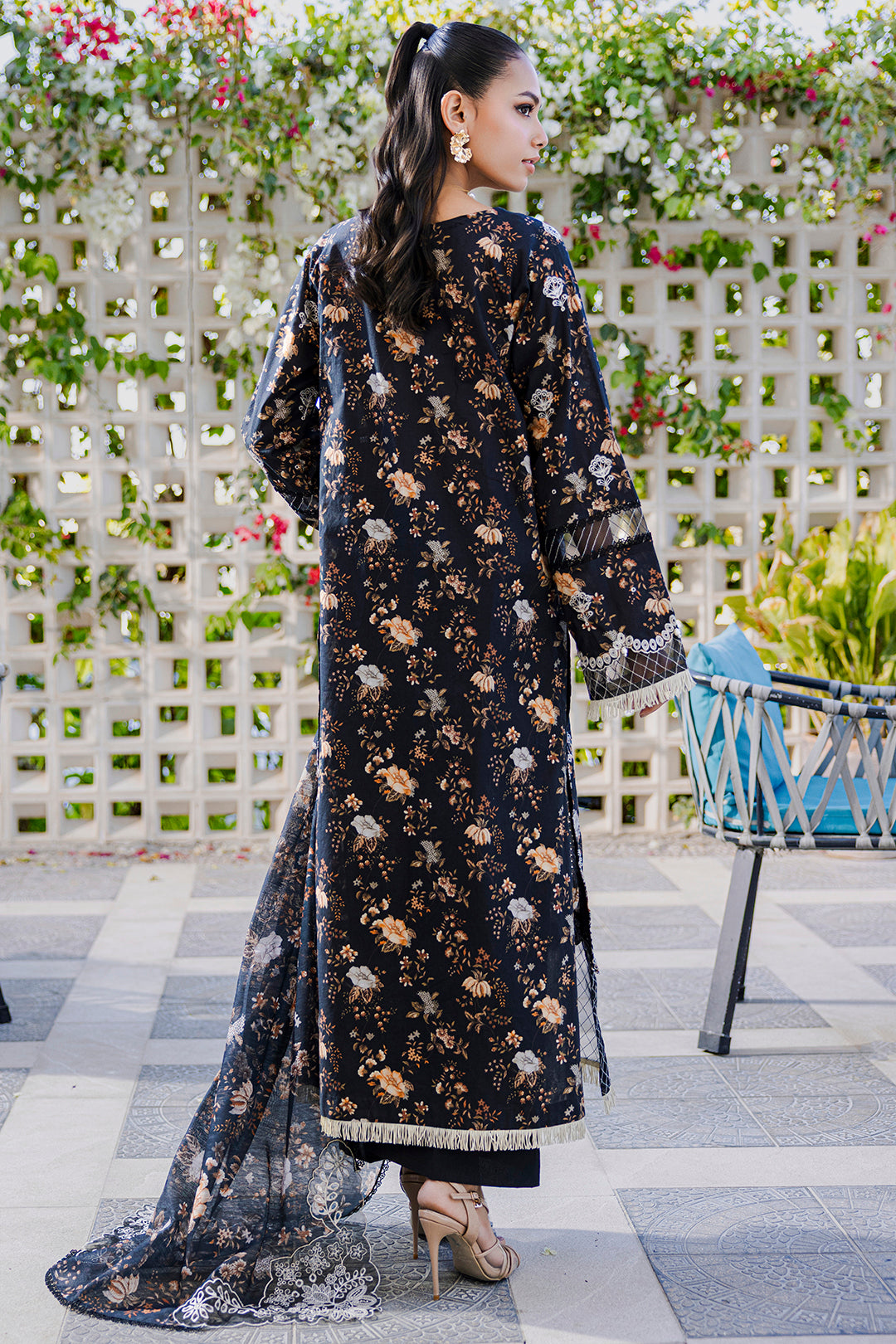 Embroidered Shirt Shalwar Dupatta - 0816