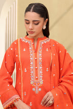 Embroidered Shirt Shalwar Dupatta - 0818