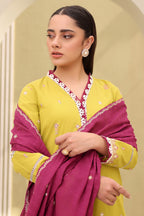 Embroidered Shirt Shalwar Dupatta - 0819