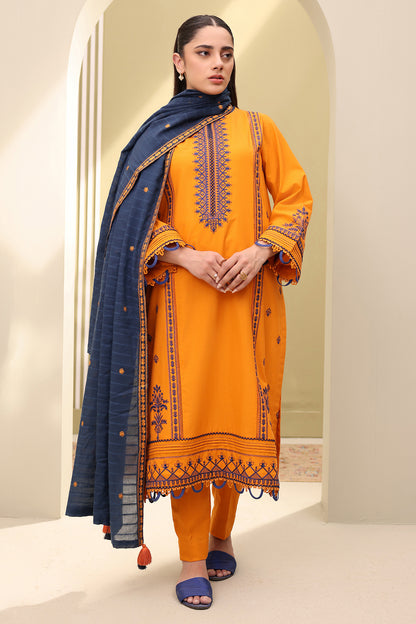 Embroidered Shirt Shalwar Dupatta - 0820