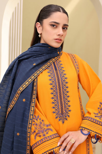 Embroidered Shirt Shalwar Dupatta - 0820