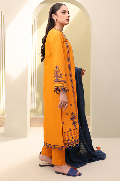 Embroidered Shirt Shalwar Dupatta - 0820