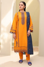 Embroidered Shirt Shalwar Dupatta - 0820