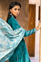 Embroidered Shirt Shalwar Dupatta - 0823