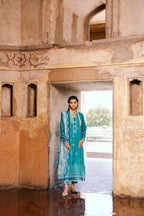 Embroidered Shirt Shalwar Dupatta - 0823